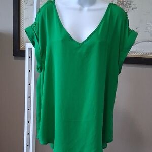 NY & Co.  Green Women's Top Size XL